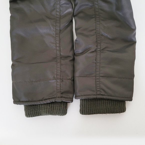 MOUSSY Military Line - Hooded Parka w Detachable Leopard Print Lining - Size 2 - Picture 8 of 16